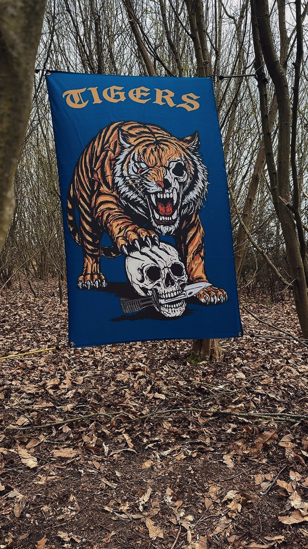 PWRR TIGERS FLAG