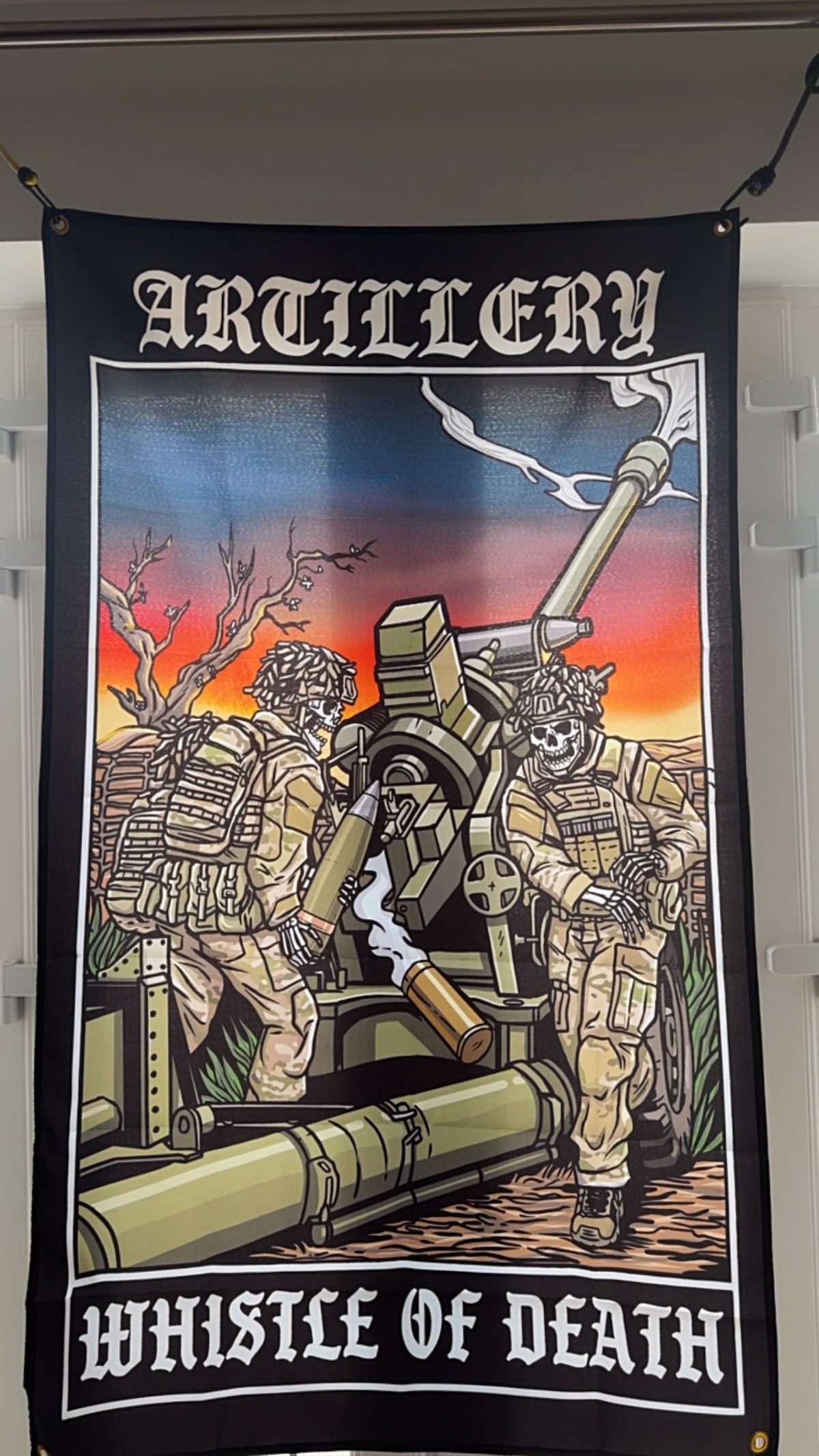 ARTILLERY WHISTLE OF DEATH