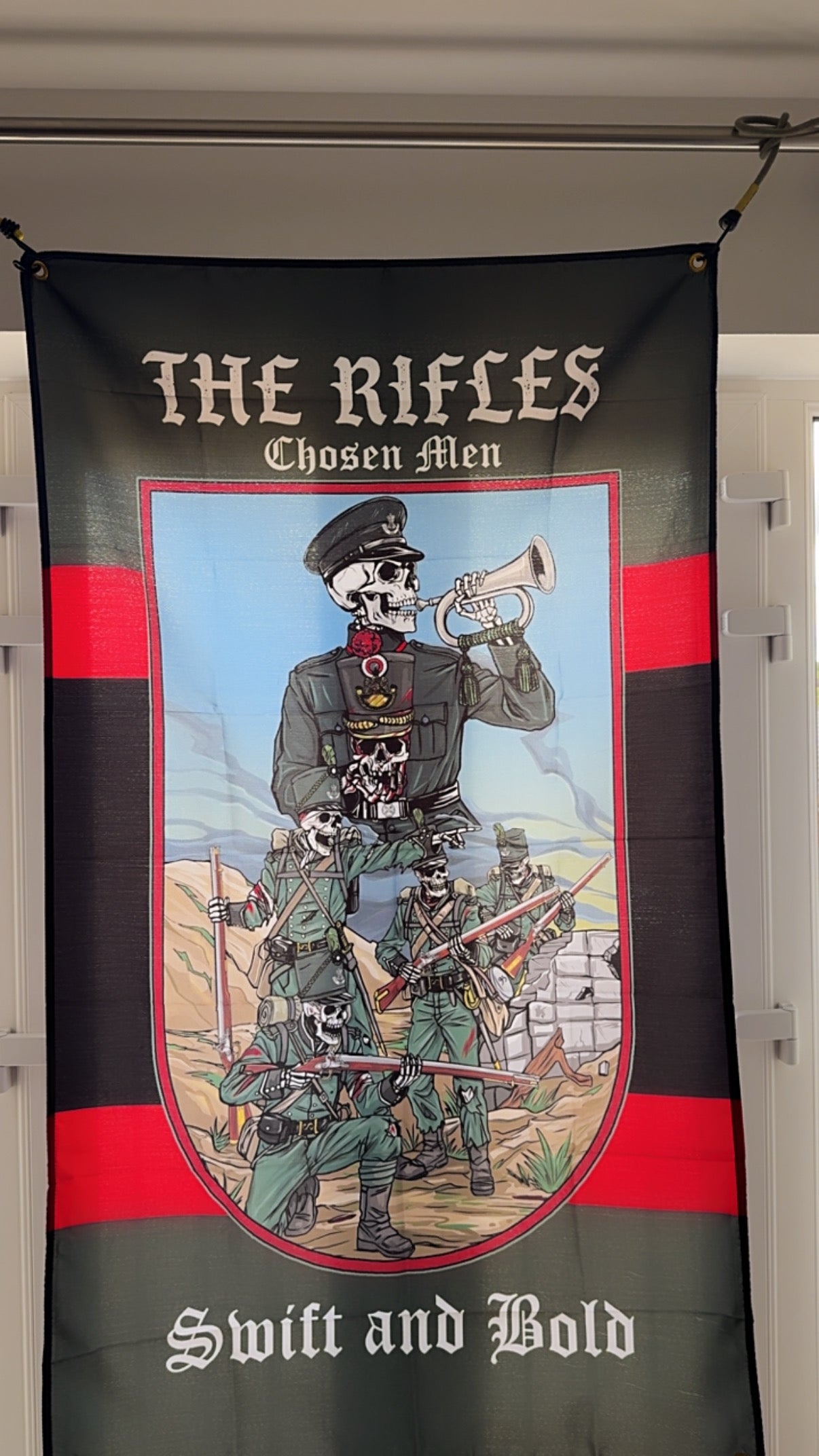 RIFLES CHOSEN MEN FLAG