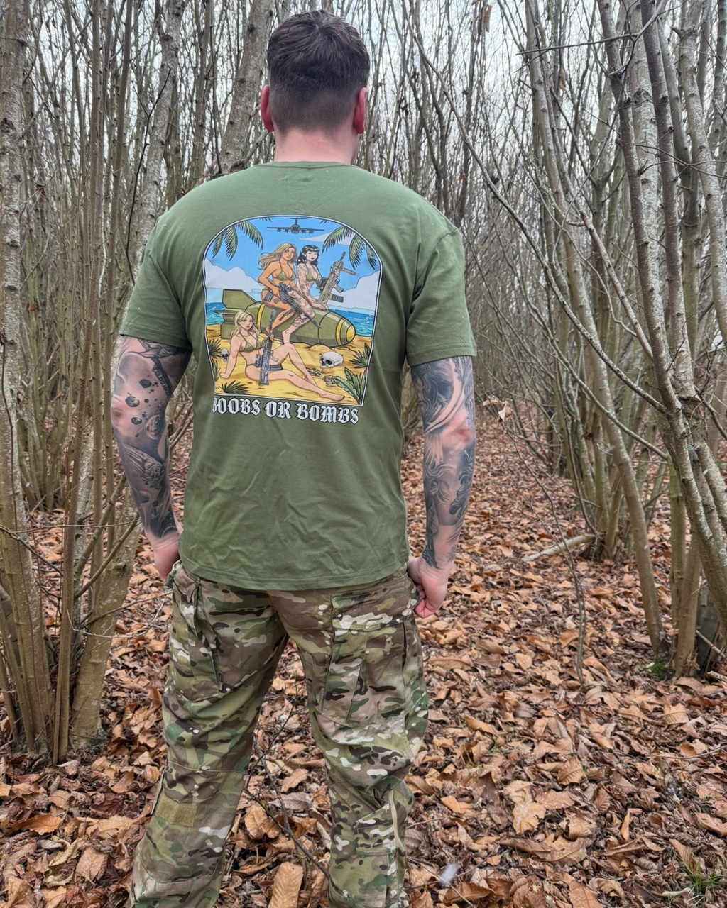 Boobs or Bombs T-Shirt