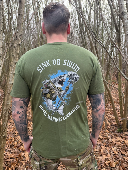 Royal Marines Sink or Swim T-shirt